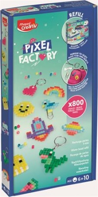 Pixel-gyár gyöngy készlet, utántöltő, MAPED CREATIV "Pixel Factory"